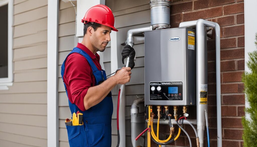 How does a tankless water heater work?