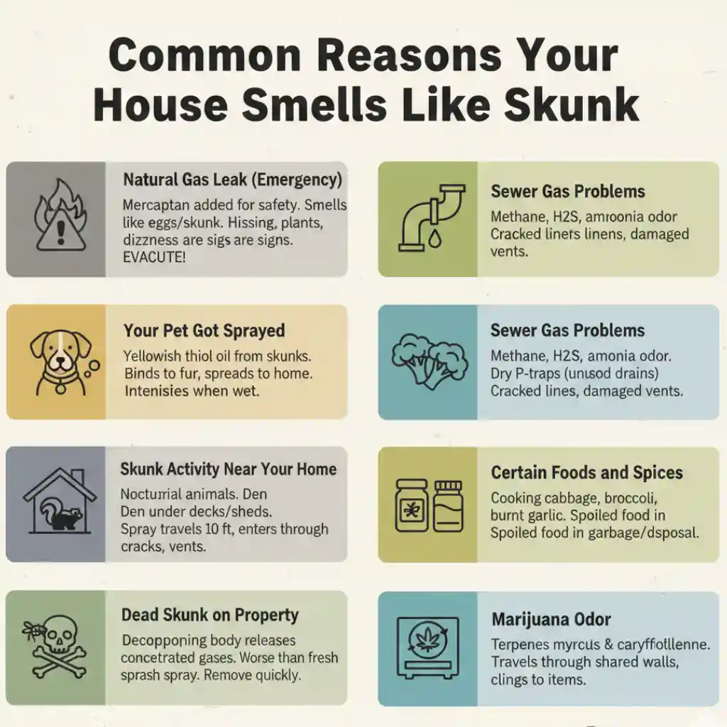 Why Does It Smell Like Skunk in My House