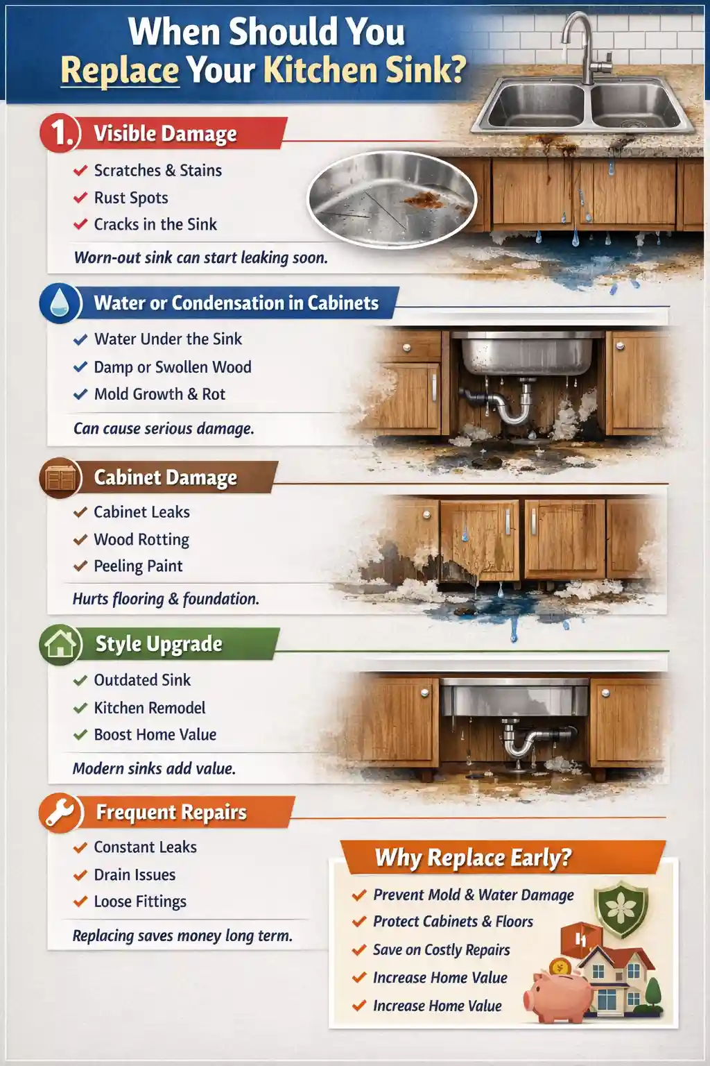 How to Replace and Install a Kitchen Sink