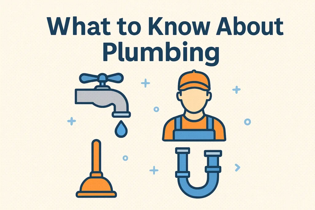 what to know about plumbing