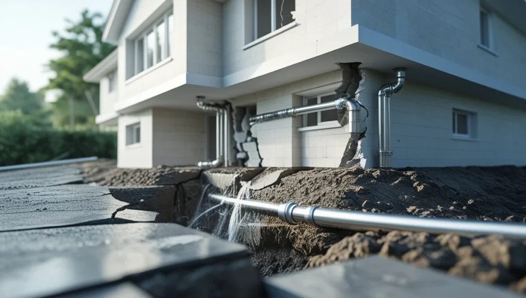 how earthquakes can damage your plumbing