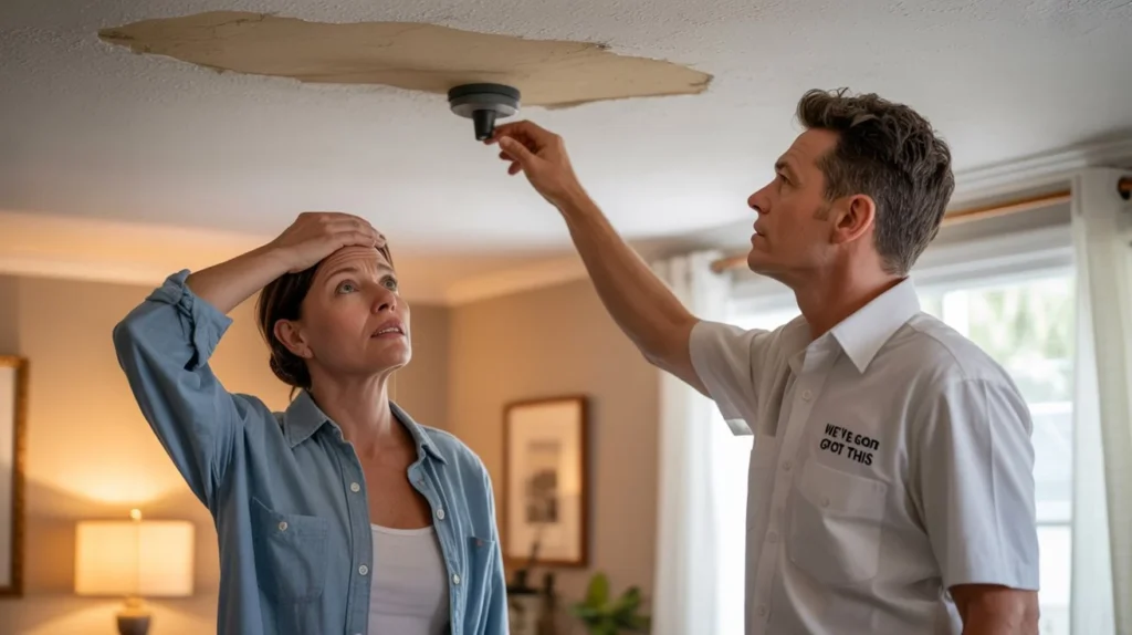 how do i find a water leak in my house