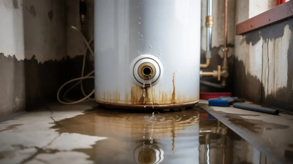 Why is my water heater leaking