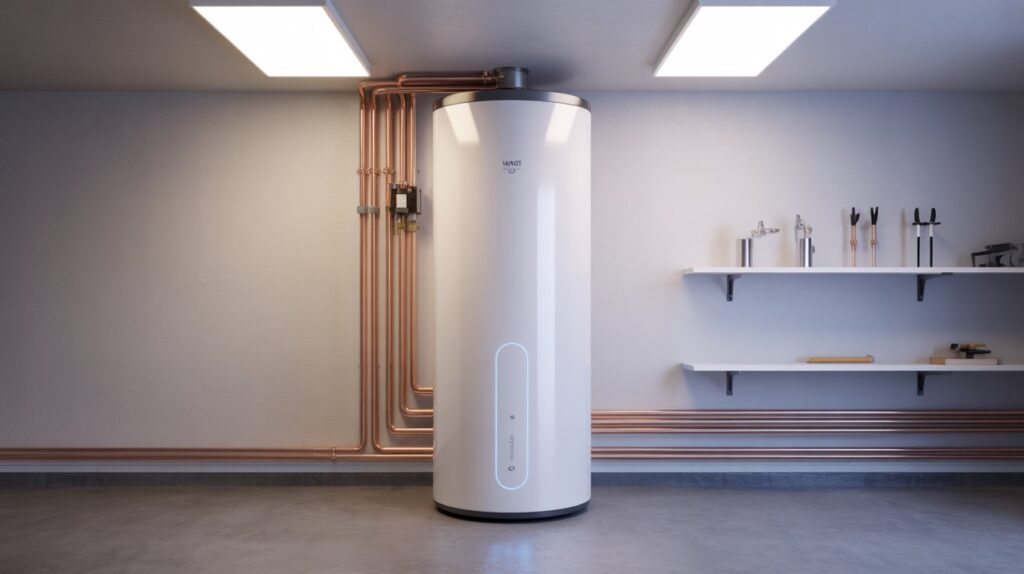 how to install a heat pump water heater