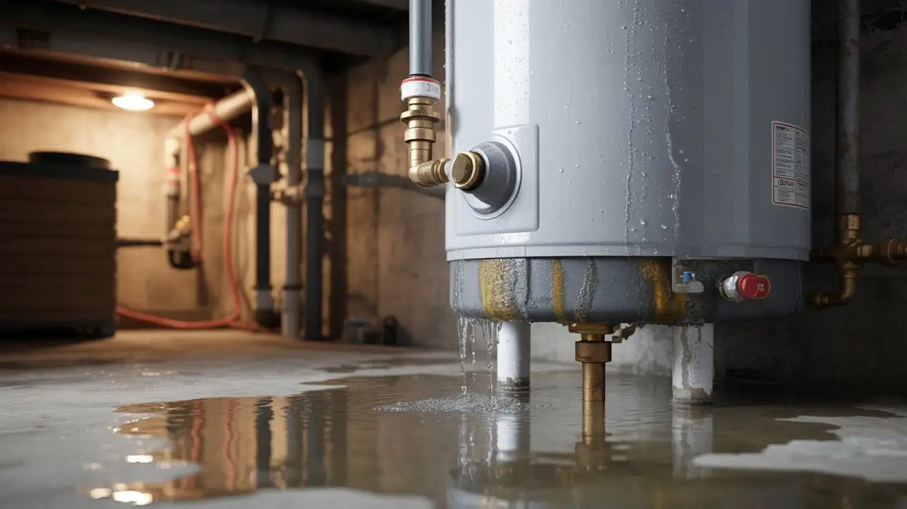 Why is my water heater leaking