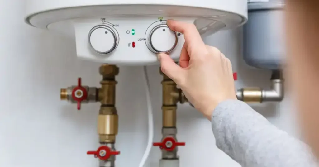 how to install a water heater