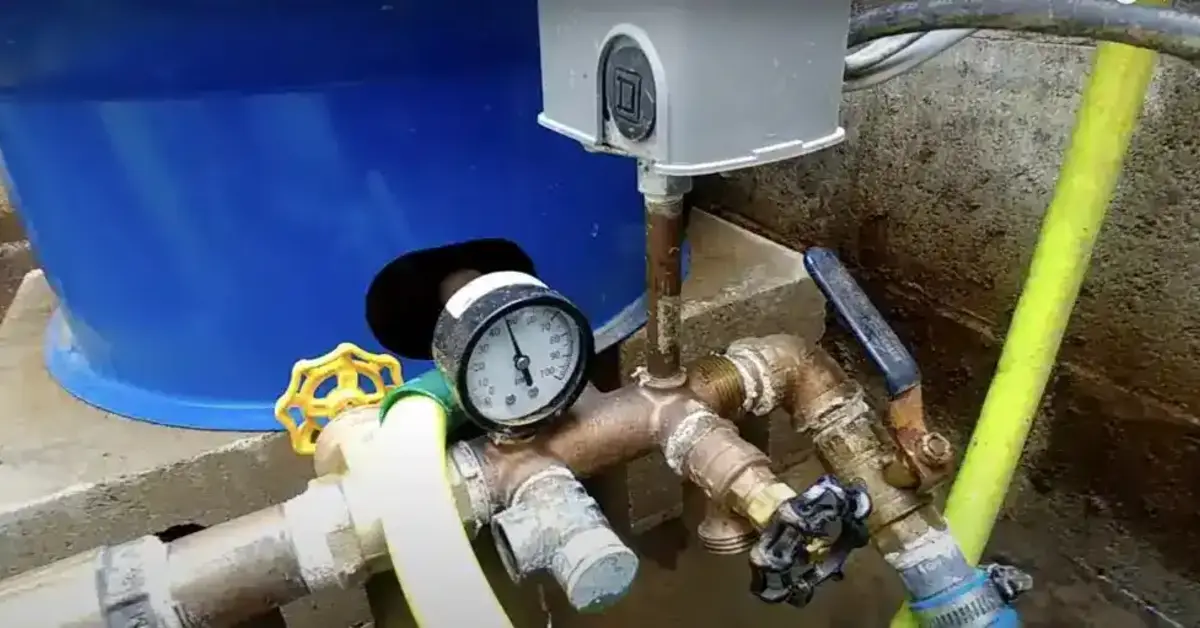 how to test a pressure switch on a well