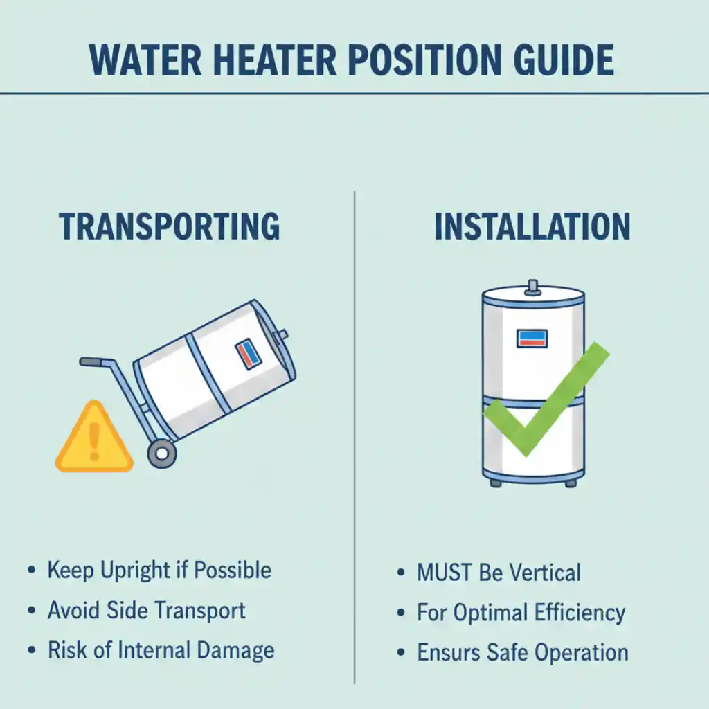 Can You Lay a Water Heater on Its Side?