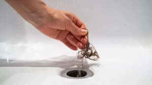 will drain cleaner dissolve hair