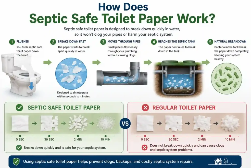 what is septic safe toilet paper