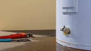 is a leaking water heater dangerous​
