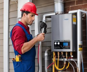 How does a tankless water heater work?