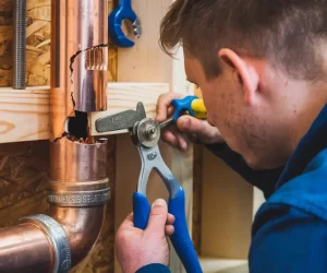 how to repair cut in copper pipe