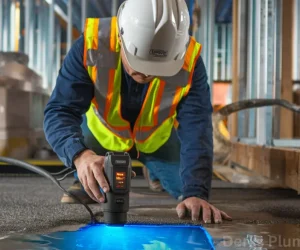 how to detect water leak under concrete slab