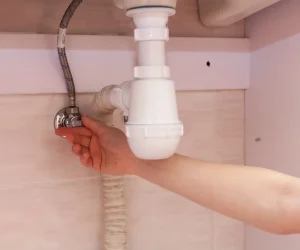 how to install a shut off valve for toilet​
