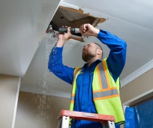 what to do if ceiling is leaking