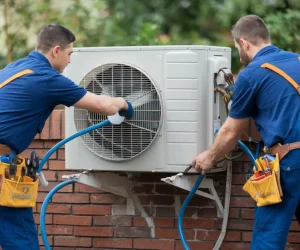 can i clean my ac unit with a hose