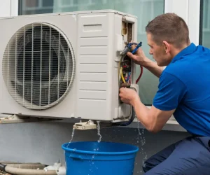 why my ac is spitting out water