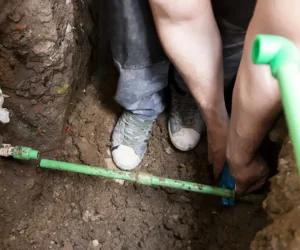 what is belly in sewer line