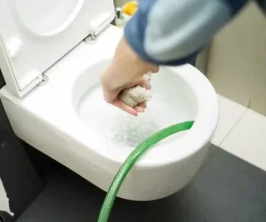 why is my toilet making a hissing sound