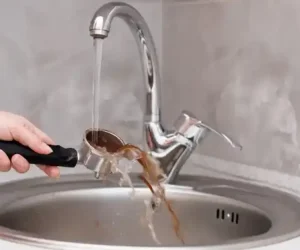 can you put coffee grounds down the sink