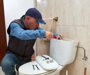 how to install toilet fill valve​